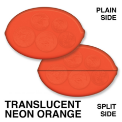 Coin Holder – Oval - transneonorange
