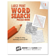 Large Print Word Search Puzzle Book – Volume 1 - wordsearch