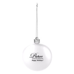Ornament – Round Disk - 1224_WHT_Padprint