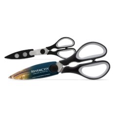 Utility Scissors with Magnetic Holder - 2024_Black_18134