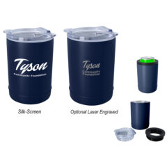 Two-in-One Copper Insulated Beverage Holder And Tumbler - 5613_Group