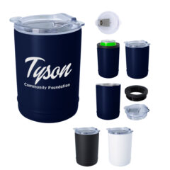 Copper Insulated Beverage Holder and Tumbler – 2-in-1 - 5613_group