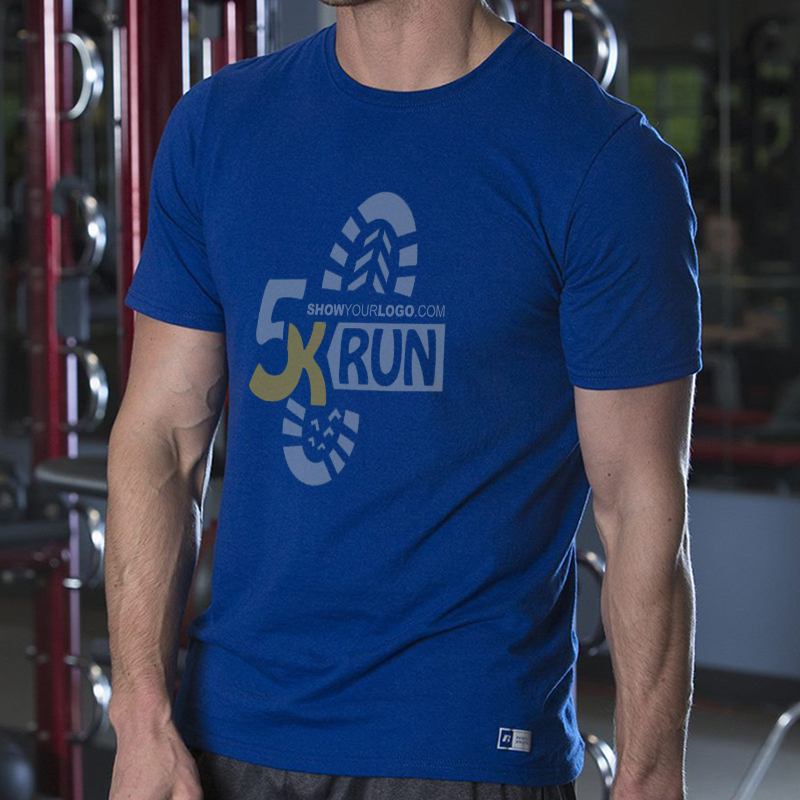 Russell Athletic Essential 60/40 Performance T-Shirt - 6135_fl