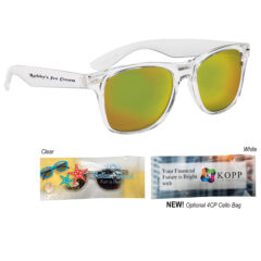 Crystalline Mirrored Malibu Sunglasses - 6207_group