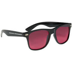 Ocean Gradient Malibu Sunglasses - 6263_BLKRED_Silkscreen