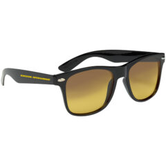 Ocean Gradient Malibu Sunglasses - 6263_BLKYEL_Silkscreen