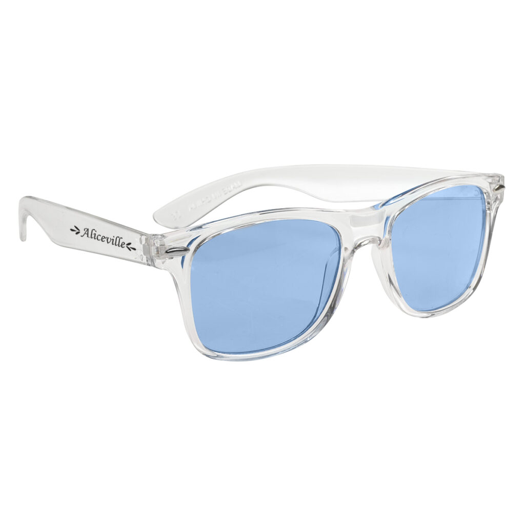 Crystalline Malibu Sunglasses - 6283_CLRBLU_Silkscreen