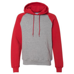 Russell Athletic Dri Power® Colorblock Raglan Hooded Pullover Sweatshirt - 65800_f_fl