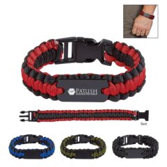 Paracord Bracelet With Metal Plate - 7905_group