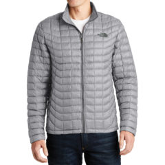 The North Face® ThermoBall™ Trekker Jacket - 8659-MidGrey-1-NF0A3LH2MIDGreyModelFront-1200W