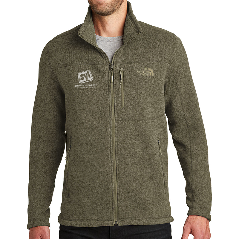 The North Face® Sweater Fleece Jacket - Show Your Logo