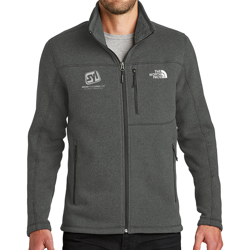 The North Face® Sweater Fleece Jacket - Show Your Logo