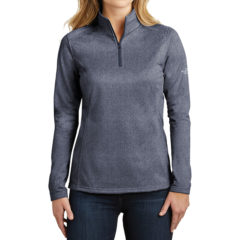 The North Face® Ladies Tech 1/4-Zip Fleece - 8670-UrbNvyHt-1-NF0A3LHCUrbNvyHtModelFront-1200W