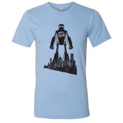 American Apparel Fine Jersey T-Shirt - a3931baby_blue
