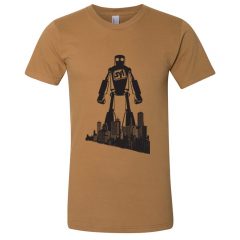 American Apparel Fine Jersey T-Shirt - a3931camel