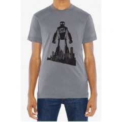 American Apparel 50/50 T-Shirt - a3934asphalt
