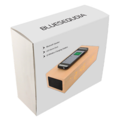 Bluesequoia Bluetooth Speaker and Wireless Charging Station - bluesequoiabox