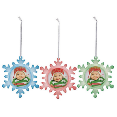 Ornament – Light Up Snowflake - colorchanging