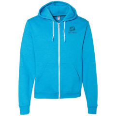American Apparel Unisex Flex Fleece Zip Hoodie - t