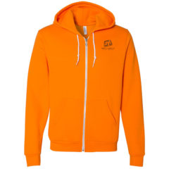 American Apparel Unisex Flex Fleece Zip Hoodie - zb