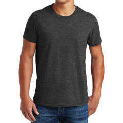 Hanes ® Perfect-T® Cotton T-Shirt - 3683-CharcoalHt-1-4980CharcoalHtModelFront-1200W