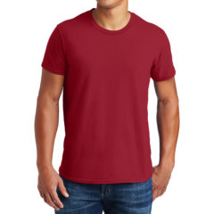 Hanes ® Perfect-T® Cotton T-Shirt - 3683-DeepRed-1-4980DeepRedModelFront-1200W