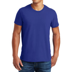 Hanes ® Perfect-T® Cotton T-Shirt - 3683-DeepRoyal-1-4980DeepRoyalModelFront-1200W