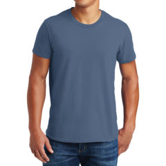 Hanes ® Perfect-T® Cotton T-Shirt - 3683-DenimBlue-1-4980DenimBlueModelFront-1200W
