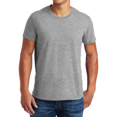 Hanes ® Perfect-T® Cotton T-Shirt - 3683-LightSteel-1-4980LightSteelModelFront-1200W
