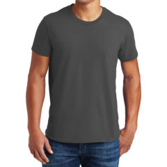 Hanes ® Perfect-T® Cotton T-Shirt - 3683-SmokeGrey-1-4980SmokeGreyModelFront-1200W