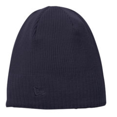 New Era® Knit Beanie - 6504-DeepNavy-1-NE900navyfront-1200W