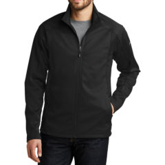 Eddie Bauer® Trail Soft Shell Jacket - 8325-BlackBlack-1-EB542BlackBlackModelFront-1200W