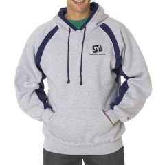 Badger Hook Hooded Sweatshirt - a1262oxford_navy