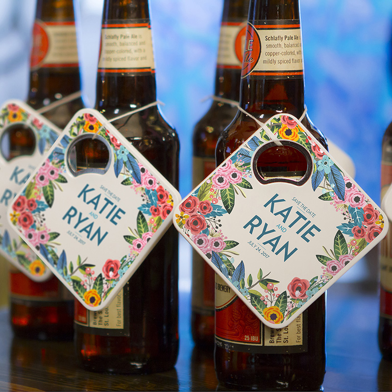 Coaster Bottle Opener with Magnet - a4015FCD