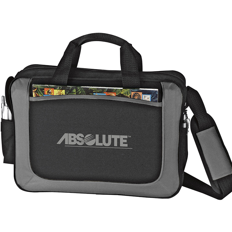 Dolphin Business Briefcase - a4057greyblack