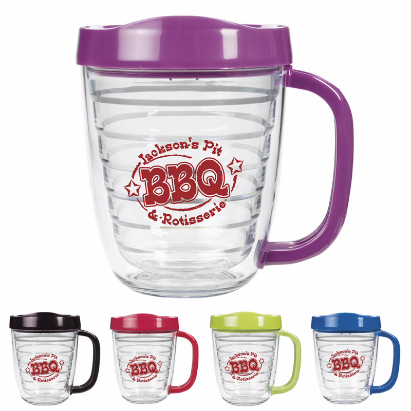 Ringed Desk Mug 12 oz - a4064