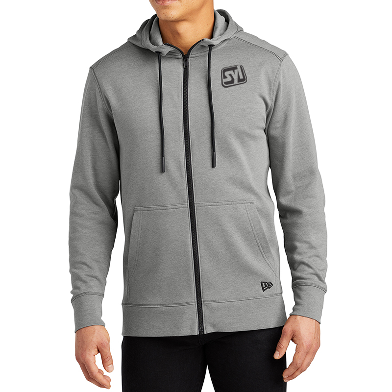 New Era® Tri-Blend Fleece Full-Zip Hoodie - main
