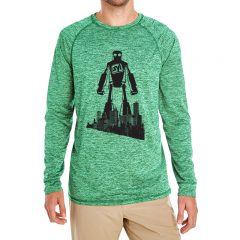Holloway Men’s Electrify 2.0 Long-Sleeve T-Shirt - 222524kelly_heather