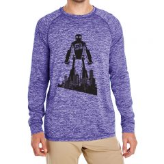 Holloway Men’s Electrify 2.0 Long-Sleeve T-Shirt - 222524purple_heather