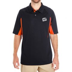 Holloway Men’s Avenger Short-Sleeve Polo - 222530black_orange