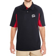 Holloway Men’s Avenger Short-Sleeve Polo - 222530black_scarlet