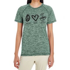 Holloway Ladies’ Electrify 2.0 Short-Sleeve T-Shirt - 222722forest_heather