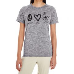 Holloway Ladies’ Electrify 2.0 Short-Sleeve T-Shirt - 222722graphite_heather