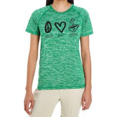 Holloway Ladies’ Electrify 2.0 Short-Sleeve T-Shirt - 222722kelly_heather