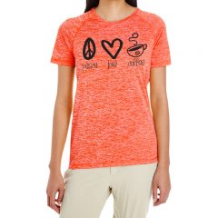 Holloway Ladies’ Electrify 2.0 Short-Sleeve T-Shirt - 222722orange_heather