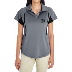 Holloway Ladies’ Avenger Short-Sleeve Polo - 222730graphite_black