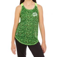 Holloway Girl’s Space Dye Tank - 222933green_lime