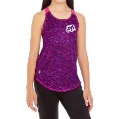 Holloway Girl’s Space Dye Tank - 222933powerpurple