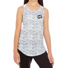 Holloway Girl’s Space Dye Tank - 222933silverwhite