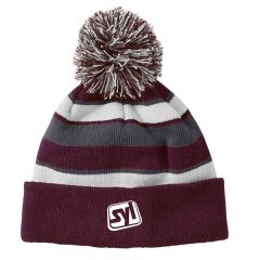 Holloway Acrylic Rib Knit Comeback Beanie - 223835maroon